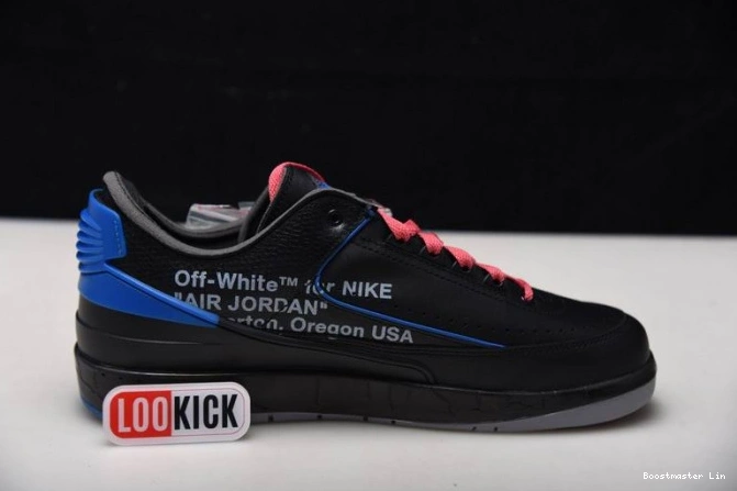 Boostmaster lin Black 2 Jordan Blue DJ4375-004 SP Retro Off-White Low 0802